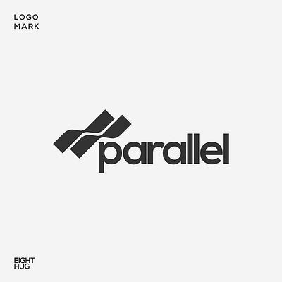 Parallel Logo app icon branding design flat icon illustration logo monogram parallel simple logo ui