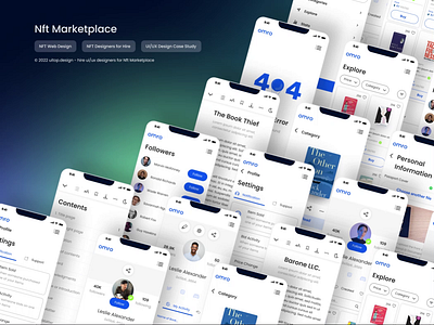 NFT Marketplace UI/UX Design - OMRO Book app design hire ux designer motion nft app design nft artists for hire nft design agency nft designers for hire nft marketplace ui nft ui design nft ui kit nft ux nft web design nft website designer ui ui ux case study ui ux design ux ux design company ux research company