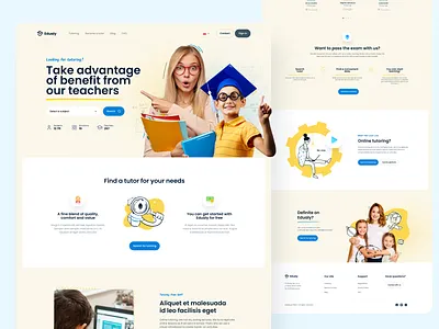 Edualy branding design logo ui ux web webdesign