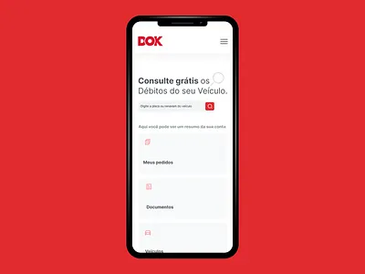 DOK redesign - My Account Screen app design flat ui ux web