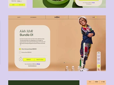 HŌM: Juices & Mylks brand design brand identity brand strategy branding design dtc ecommerce graphic design hōm illustration packaging product design rogue studio shopify typography web web design webdesign website wellness