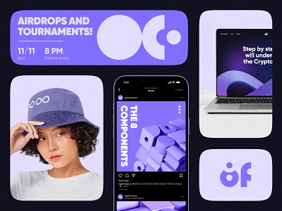 Branding for Crypto Company blockchain landing page crypto agency crypto game crypto landing page crypto ui crypto web ui cryptocurrency website defi landing page nft landing page token landing page web3 gaming landing page web3 landing page web3 website