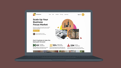 Storepanel Landing page ui ui design ux