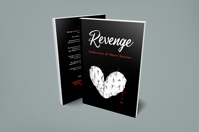 Revenge book cover 3d book cover book cover design books branding design ebook cover illustration kindlecover logo ui