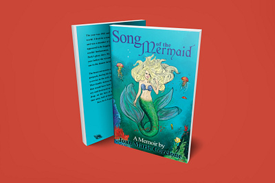 Song of the Mermaid Book Cover behance book art book cover book cover design book layout books branding design ebook cover formatting graphic design illustration kindlecover