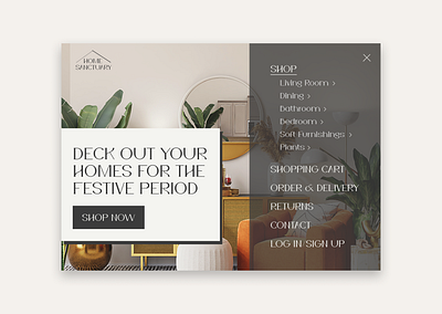 Daily UI #053 - Header Navigation daily ui 053 daily ui 53 daily ui day 53 dailyui design furniture store design furniture website design header navigation header navigation design landing page landing page design mega menu design navigation bar ui ui design web design website navigation