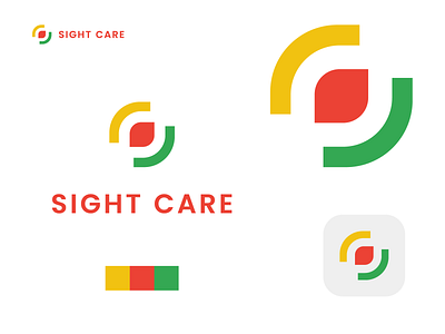 Sight Care Logo Design brand brand identity branding care logo clean logo design eye care eye logo eye treatment logo graphic design illustration letter logo logo logo design modern logo s letter logo s logo s modern logo sight care ui