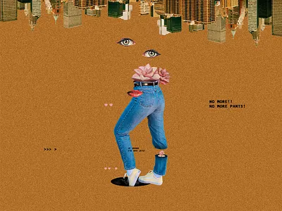 Upside down feeling city collage collage art collageart creative design digital art graphic design noise texture upside down