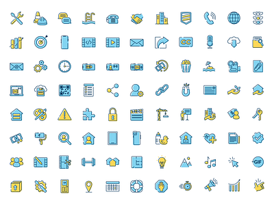 Realync Icon Library branding custom icons icon illustration