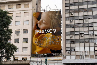 BONACO branding branding for confectionery design graphic design logo typography ui vector