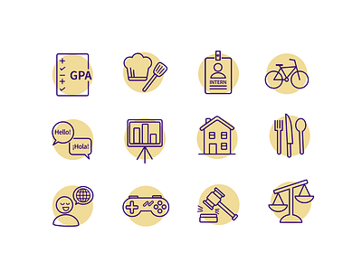 Custom Icon Library for IFSA branding custom icons graphic design icon illustration