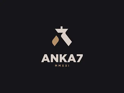 Anka 7 | Logo Concept branding design flat icon logo minimal minimal logo