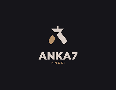 Anka 7 | Logo Concept branding design flat icon logo minimal minimal logo