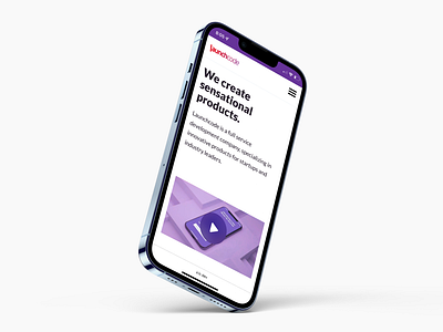 Launchcode website branding custom design home page launchcode mobile mobile responsive react sketch tech company ui ux website