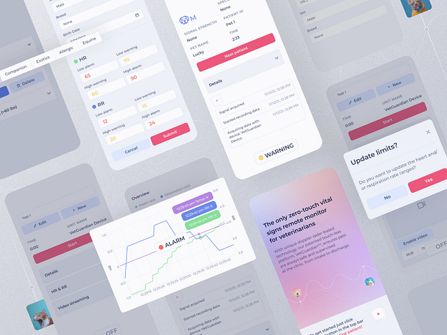 Network Monitoring Dashboard UI 📈 by Olga Furmanchuk on Dribbble