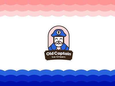 Old Captain Ice Cream. brandidentity branding design graphicdesign illustration logo logotype puertorico ui welovedesign