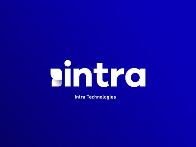 Intra Technologies brandidentity branding design graphicdesign illustration logo logotype puertorico ui welovedesign