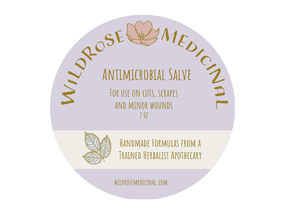 Herbal Salve Label