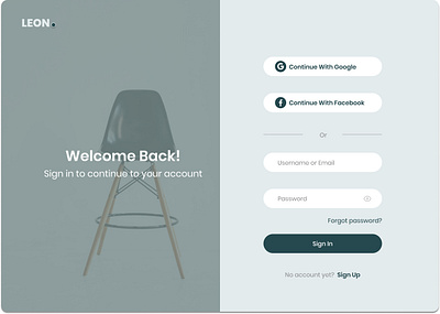 Desktop UI sign In design desktop logo sign in signup typography ui uiux ux