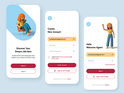 Registration App UI app ui design application design appui design login screen mobile mobile app ui registration sign in screen sign in ui sign up screen sign up ui ui ui design web web ui web ui design website ui