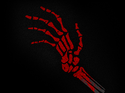 Red Right Hand illustration peakyblinders redrighthand skull vector