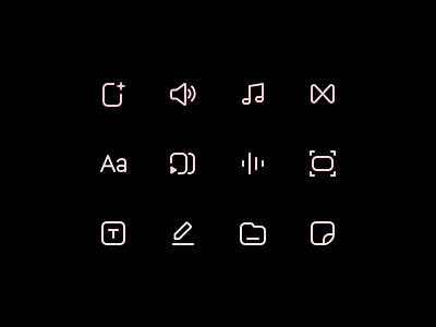 Editor Icons app betraydan clean gradient iconology icons minimal simple ui