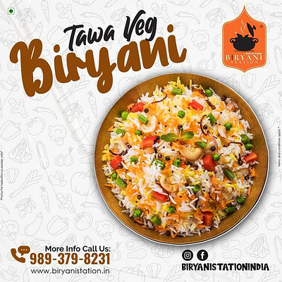 Tawa Veg Biryani | veg biryani franchise chicken biryani franchise delicious biryani franchise biryani top biryani franchise in india veg biryani franchise
