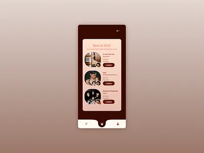 Serious Karaoke | Daily UI Challenge 063 (Best of 2021) 062 62 best of best of 2015 best of 2021 daily ui daily ui 062 dailyui dailyui062 dailyuichallenge the best of ui