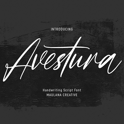 Avestura Signature Script Font branding brush calligraphy creativemarket design font fonts graphic design lettering logo nostalgic typeface