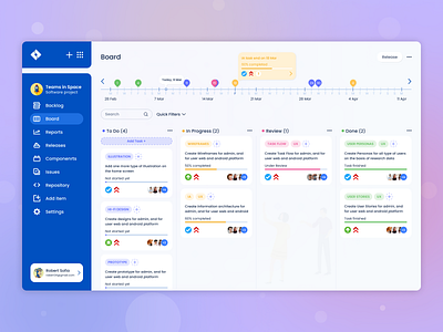 Jira Board UI Design animation app atlassian branding cards dashboard design details page halolab icon illustration jira landing page logo redesign signin ui ukraine ux vector