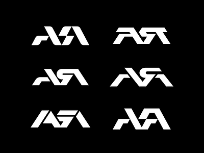 АЯ monogram a ar graphic design icon letter letters logo logodesign logotype monogram sign symbol type typography wordmark ая