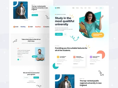 Unico || Landing Page Exploration product ui ux web website