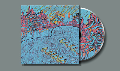 Lake Anna: Album Art acid album art album cover band art design illustration