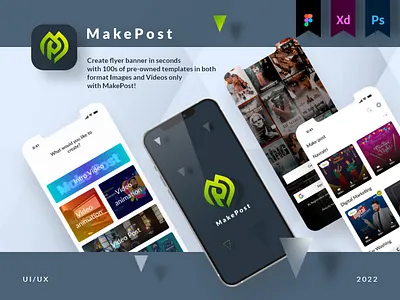 Poster Maker, Banner Ad, Flyer Banner - MakePost