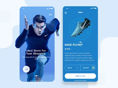 Sneakers e-commerce app app application e commerce graphic design ui ui design uiux ux ux design