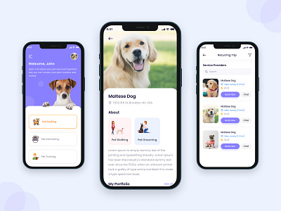 Pet Adoption App adoptionapp app design pet petadoption ui ux