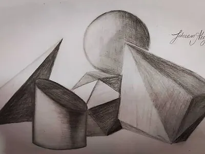 My Sketches 3d 3d shapes art artwork design drawing illustration sketch sketches sketching