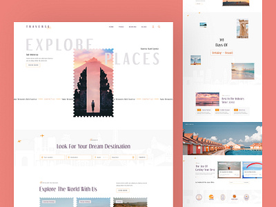 Travel Web design best web design best wordpress thme branding design landing pae tourism travel travel theme travel web design travel wordpress theme traveling traveling web design ui uidesign uiux website design wordpress wordpress design wordpress theme wordpress website