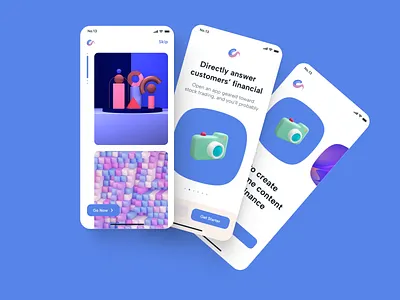 Tramkam mobile app - onboarding app design ios kit mobile onboarding template ui