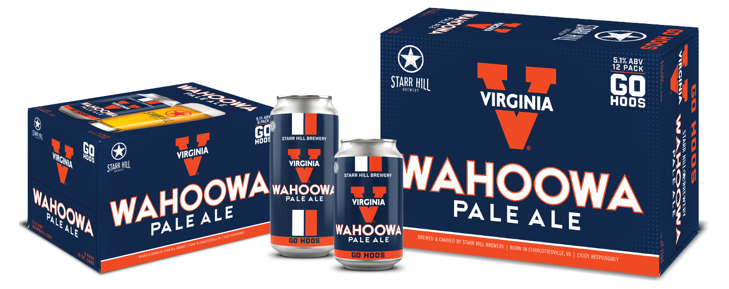 UVA Wahoowa Pale Ale by BJ Swing on Dribbble