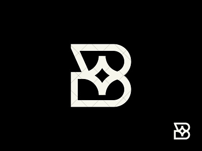 Star Letter B Logo art branding design graphic design icon identity letter b logo letter b logo ideas letter b luxury logo letter b monogram logo letter b star logo lineart logo logo design logotype monogram star star letter b logo star logo typography