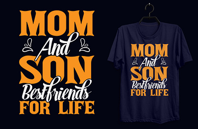 Mother Typography T-shirt Design. custom tshirt