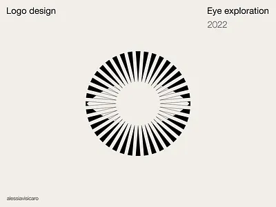 Logo Design - Eye Exploration adobe brand design branding eye eye design eye exploration eye logo eye symbol eyes graphic design illustrator logo logo design logo inspiration logo mark mark minimalist logo symbol symbol design symbol exploration