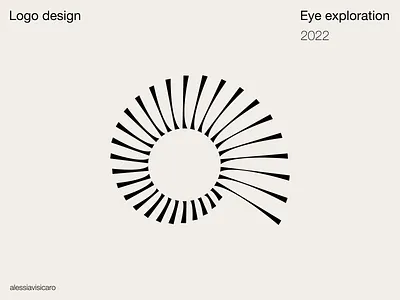 Logo Design - Eye Exploration adobe illustrator brand design branding eye eye design eye exploration eye logo eye symbol eyes graphic design illustrator logo logo design logo inspiration logo mark mark minimalist logo symbol symbol design symbol exploration