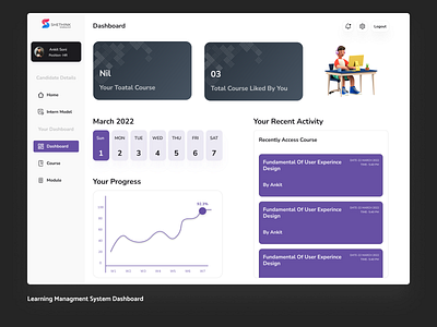 Learning Management System animation branding design designer product designing ui uiux ux vector