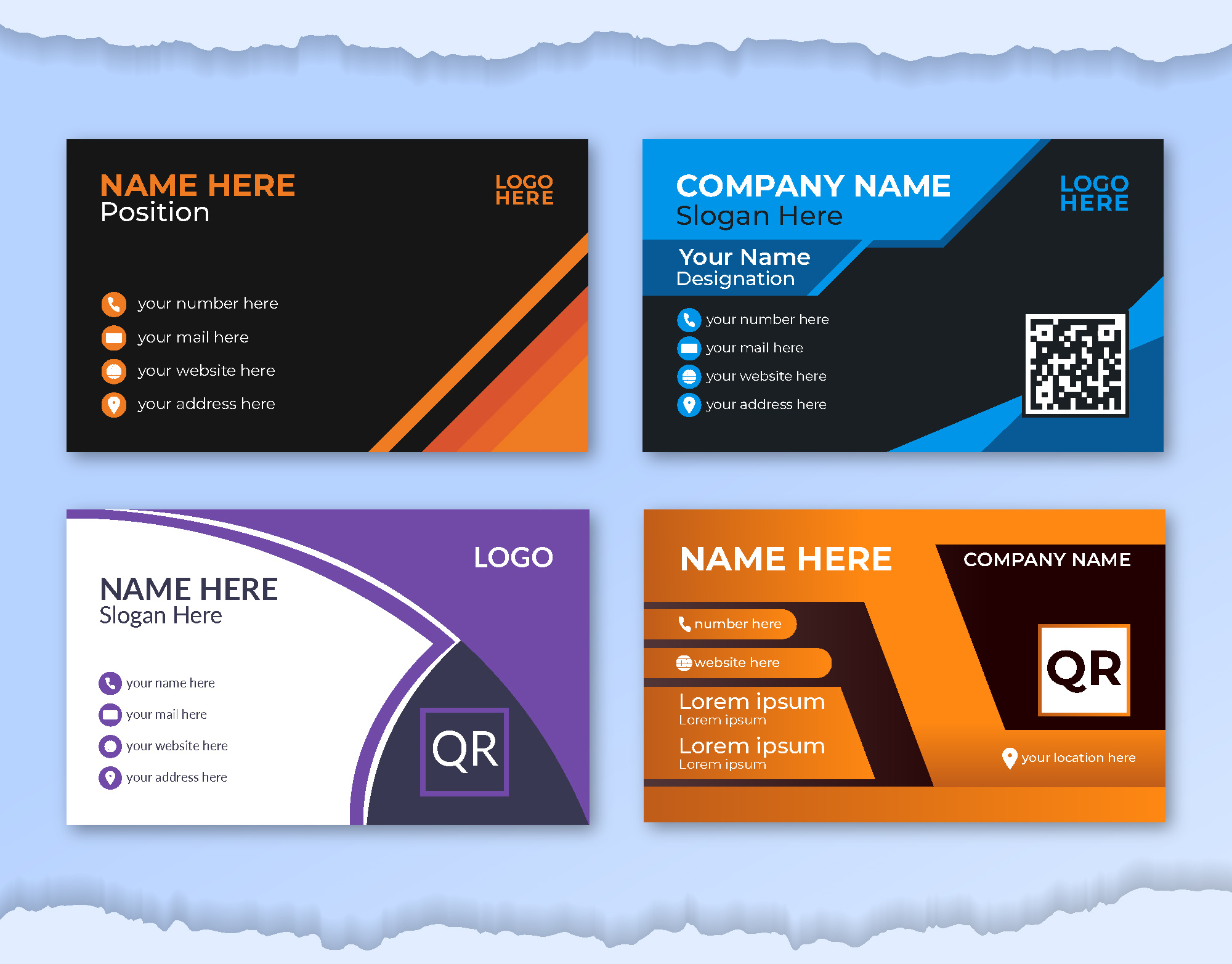 Business Card Design for corporate, retail & branding brand design brand identity branding business card design corporate design creative design graphic designer visual identity