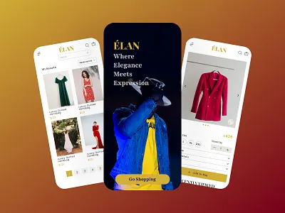 E-Commerce Meets Elegance e commerce ecommercedesign fashionui figma mobileappdesign shoppingapp uiux