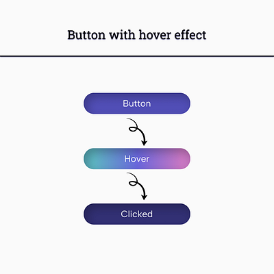 ✨ Day 10 of #100DaysOfDesign – Button with Hover Effect ✨