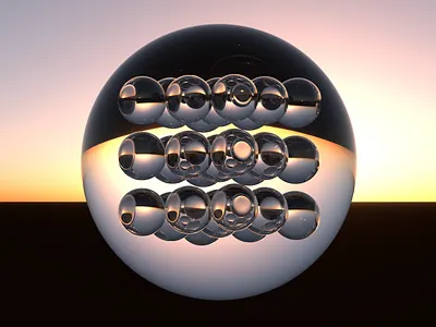 " INFINITE COSMOS " 3d 3dart abstract art c4d glass material motion graphics octane rendering