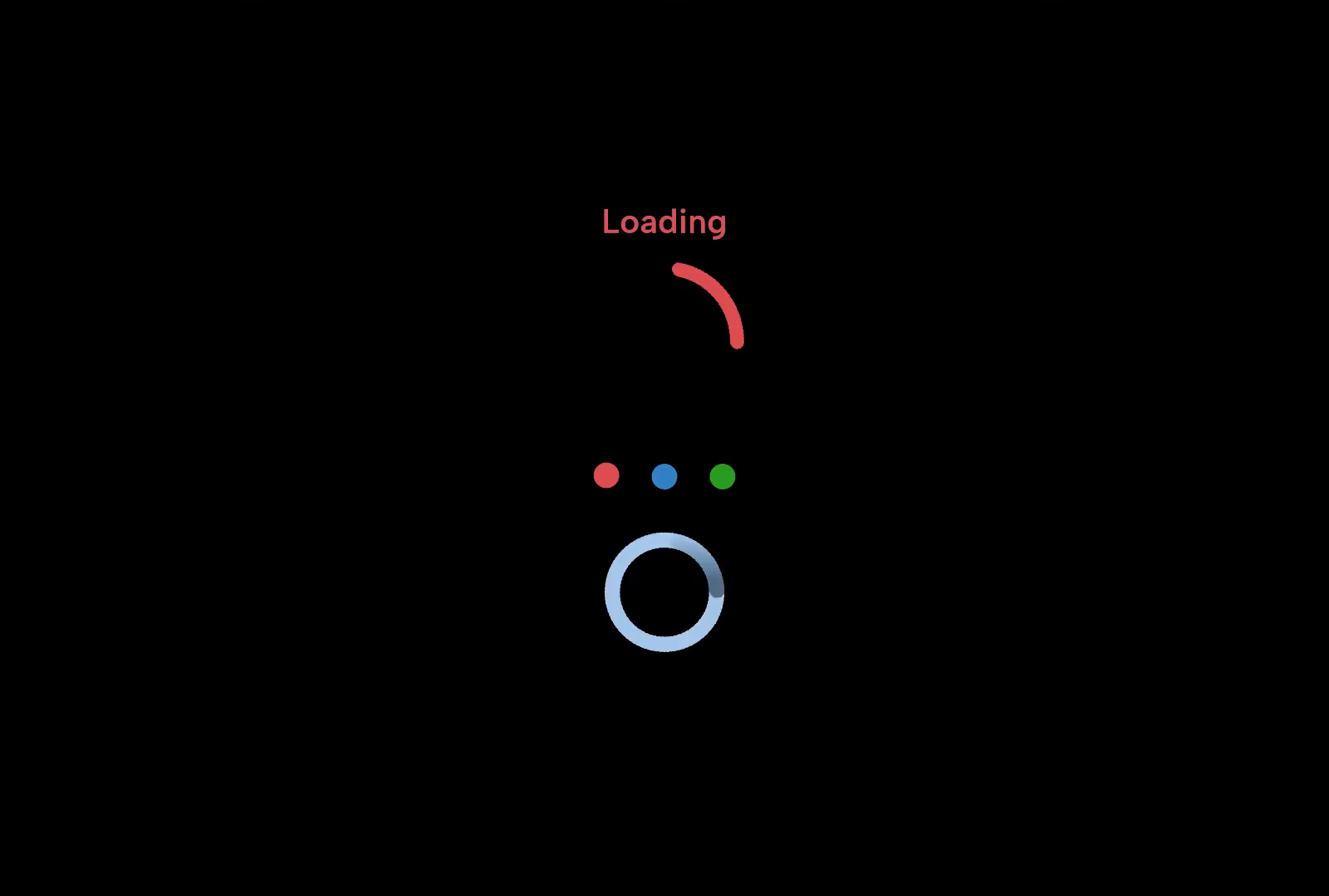 Day 11 of #100DaysOfDesign – Loading Animation UI by Srilatha on Dribbble